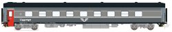 Liggvagn BC4 5467 SSRT DC H0