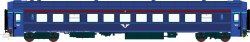 Sittvagn B11 5494 BlueX DC H0