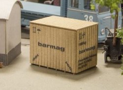 Trä Kista Laserskuren "Barmag" H0