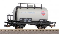 GULF Tankvagn 2-axlad, NS H0 DC