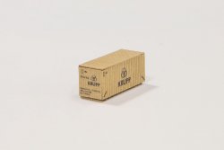 Transportkistor i trä 2 st H0 laserskuren 