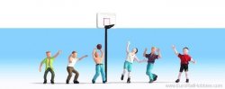 Basketspelare, 6st Figurer