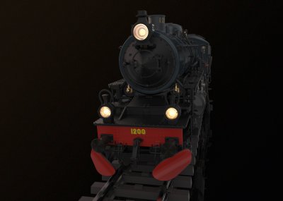 SJ F1200 Ånglok Digitalt med Ljud DC H0 