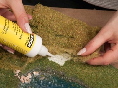 Mörkgrön Foliage, 20x23cm