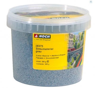 Strömaterial Grå 200 gr