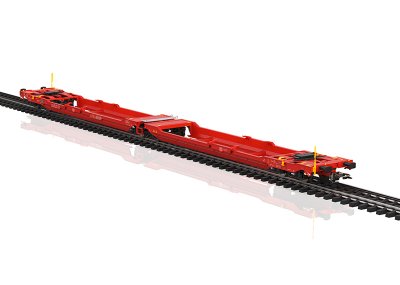 Containervagn sats Sdggmrss 738 DB SCHENKER AC H0