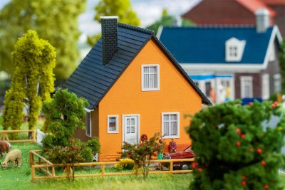 En och en halvplans villa H0