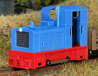 Deutz OMZ 122F blått H0e