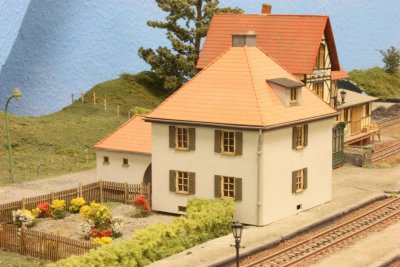 Bosättningshus med Annex Mülheim H0