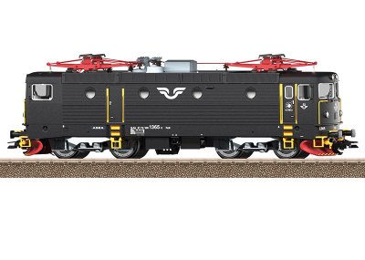 El-lokomotive SJ Svart Rc 6 DCC med Ljud