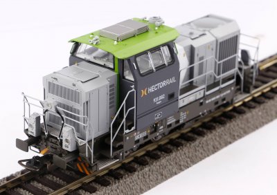 G6 Diesel loco Hector Rail VI DC analogt H0 "VARGEN"