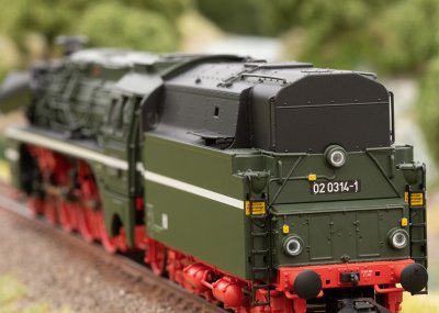 Class 02 Ång Lokomotiv AC Digitalt Mfx+ med Ljud H0