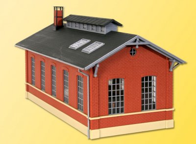 LOKSTALL ENKELSPÅRIGT H0