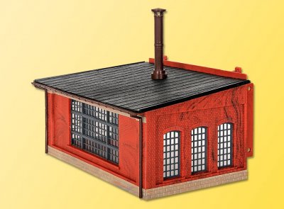 LOKSTALL PÅBYGGNAD 1 SPÅR H0