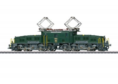 Class Be 6/8 II "Crocodile" Electric Locomotive H0 AC Digitalt med Ljud