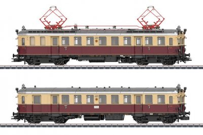 EL Motorvagn Class elT Rail Car 1126 with class elS control car 2126 digital m ljud AC