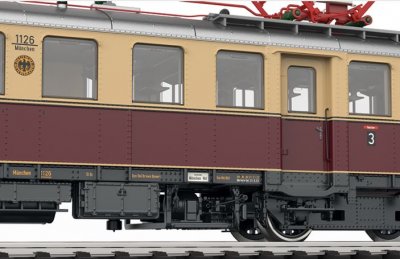 EL Motorvagn Class elT Rail Car 1126 with class elS control car 2126 digital m ljud AC