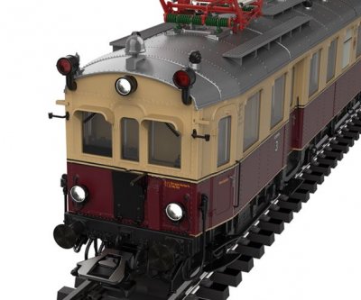EL Motorvagn Class elT Rail Car 1126 with class elS control car 2126 digital m ljud AC