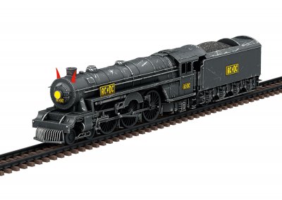Ånglok m tender AC/DC "Black Ice" H0 AC Digitalt med Ljud