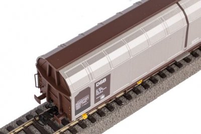 Dansk täckt godsvagn DSB Hbbillns DC H0