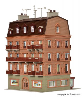 HOTELL 1:87 med belysning