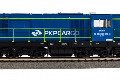 Diesellok SM31 PKP Cargo AC digital med PIKO Ljud-Decoder