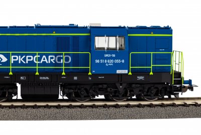 Diesellok SM31 PKP Cargo DC digital med PIKO Ljud-Decoder