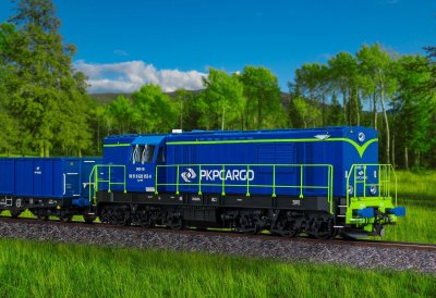 Diesellok SM31 PKP Cargo DC digital med PIKO Ljud-Decoder