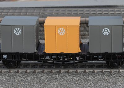 Laabs Container Transport Vagnsats AC H0