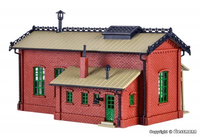 LOKSTALL ENKELSPÅRIGT N