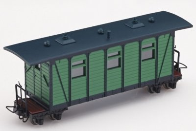 GRÖN PERSONVAGN HOe