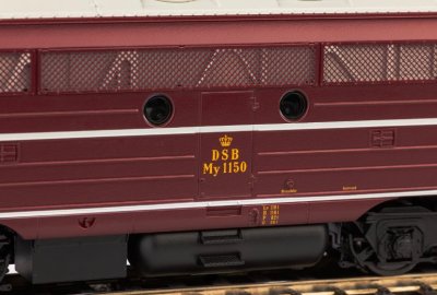 MY Diesellok DSB digitalt med ljud Epok III DC H0