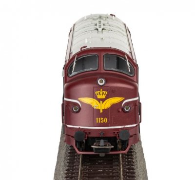 MY Diesellok DSB digitalt med ljud Epok III DC H0