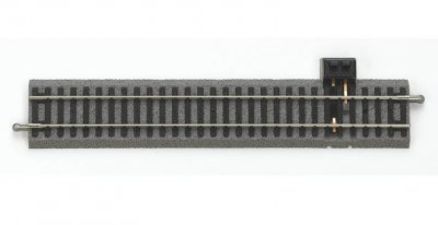 PIKO A-skena med banvall G231 för kontaktanslutnings-Clip