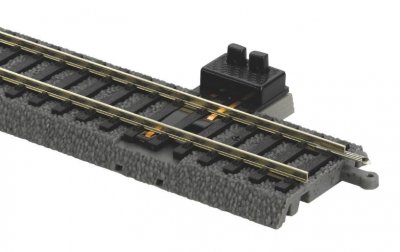 PIKO A-skena med banvall G231 för kontaktanslutnings-Clip