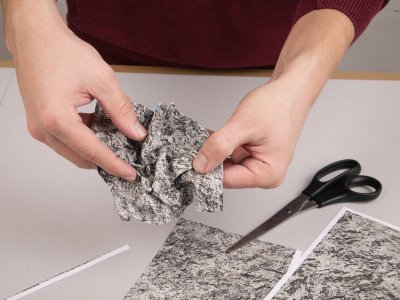 Knitterfelsen® “Sandstein” Bergsida för skala 0 H0 TT N