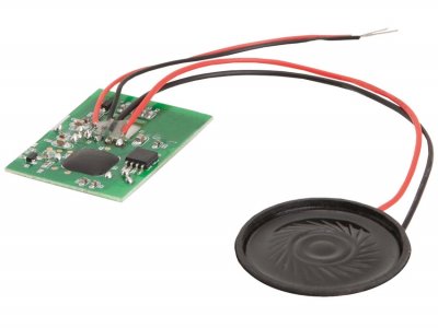 63380 Laserskuren liten Brandstation med ljudmodul m ljud av sirener, skala N 