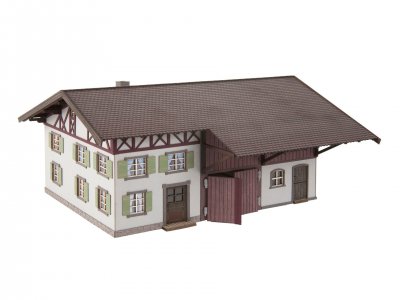 Bondgård Laserskuren byggsats i skala N