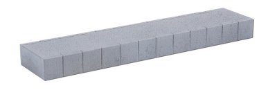 Perrong epok III - IV, H0 4 st delar för Märklin C-räls