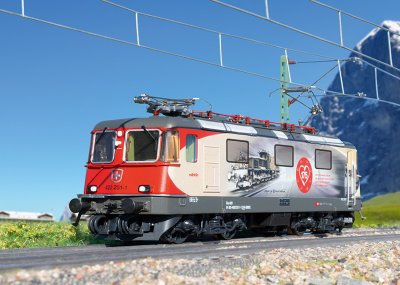 Class Re 420 Electric Locomotive digitalt med Ljud AC H0