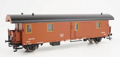 SJ Resgodsvagn F5 25805 1939-1950 H0 AC och DC