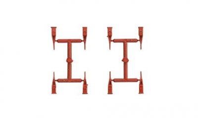 Mittledar isolering C-räls H0