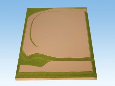 Utbyggnadsdel Vänster 70 x 120 cm H0