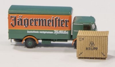 3 st TräKistor "Krupp" Laserskuren för Skala N