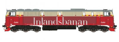 TMZ 1421 Inlandsbanan IBAB digitalt DC med Ljud H0