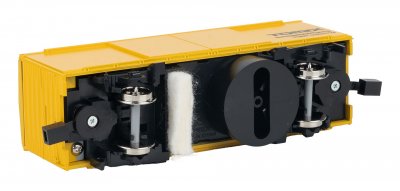 Rengöringsvagn skala H0 för AC och DC