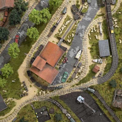 STARTSATS MED ÖPPET DIESELLOK Skala H0f