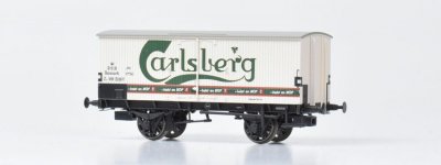 DSB ZA 99520 (Carlsberg) Grön/vit DC H0