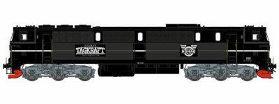 Svenskt Diesellok TÅGKRAFT TMZ 1418 NOHAB AC Digital med Ljud H0