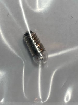 Glödlampa Klar 19V E5,5